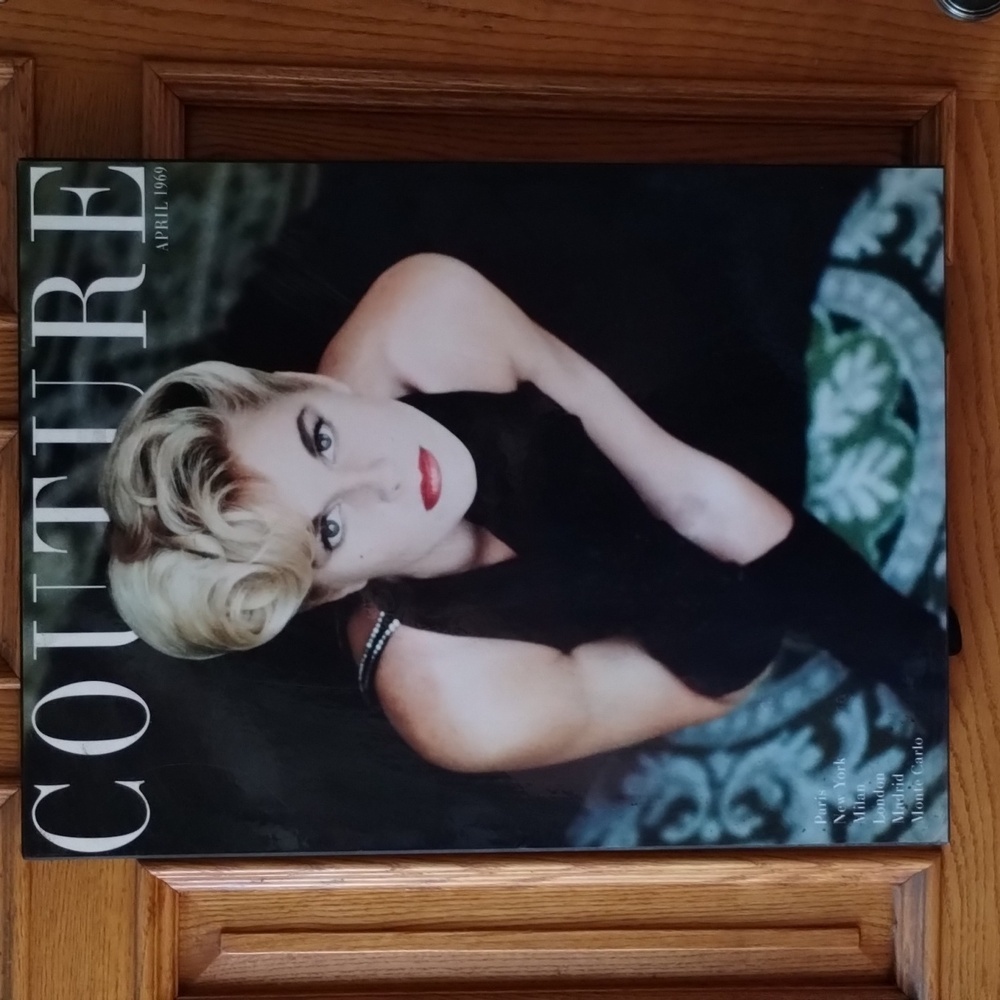 Couture April 1969 Vintage 18x24 stunning